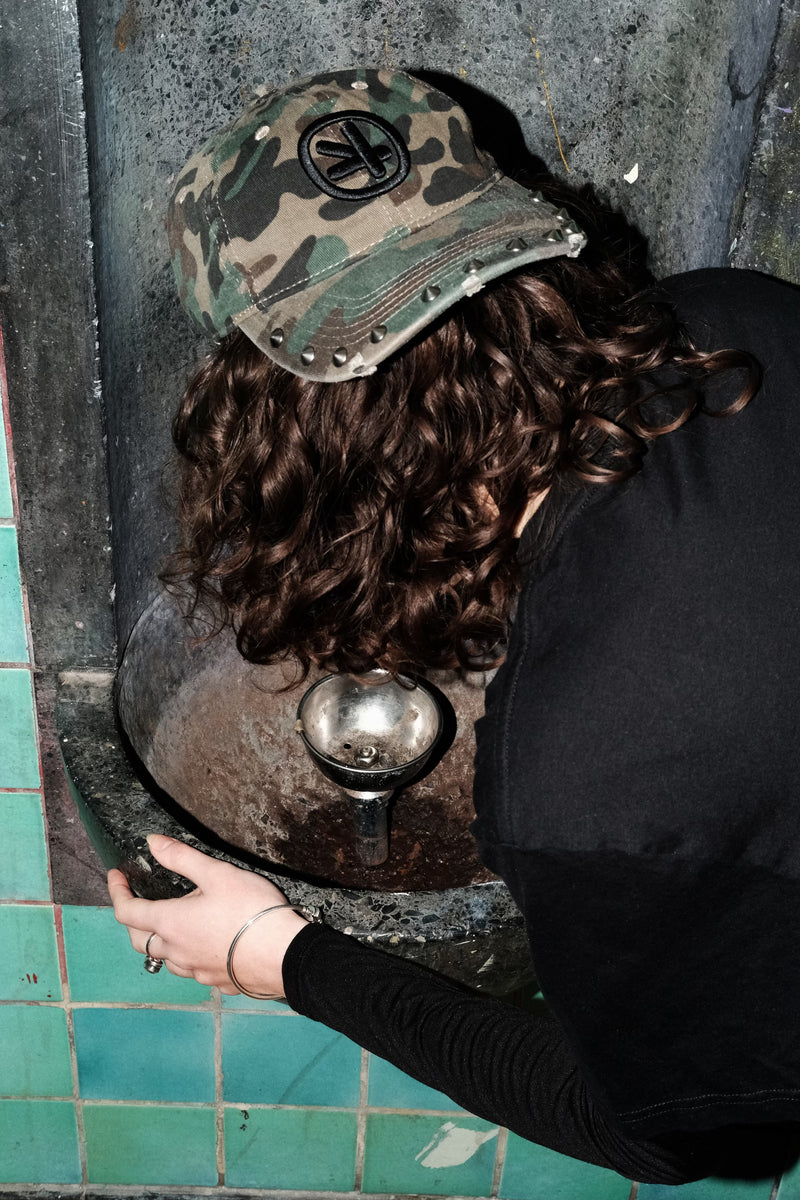 Studded Camo 6-Panel