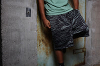 Reversible Camo Baggy Mesh Shorts